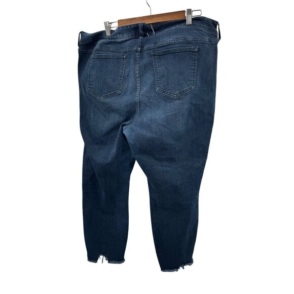 Torrid Ankle Skinny Jeans Size 20 Women'‎ s Blue Stretch 5 Pockets - Picture 3 of 7